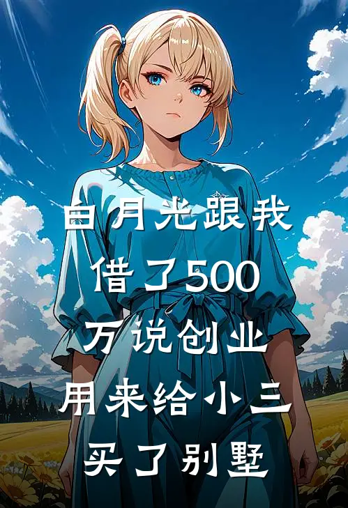 白月光跟我借了500万说创业，用来给小三买了别墅