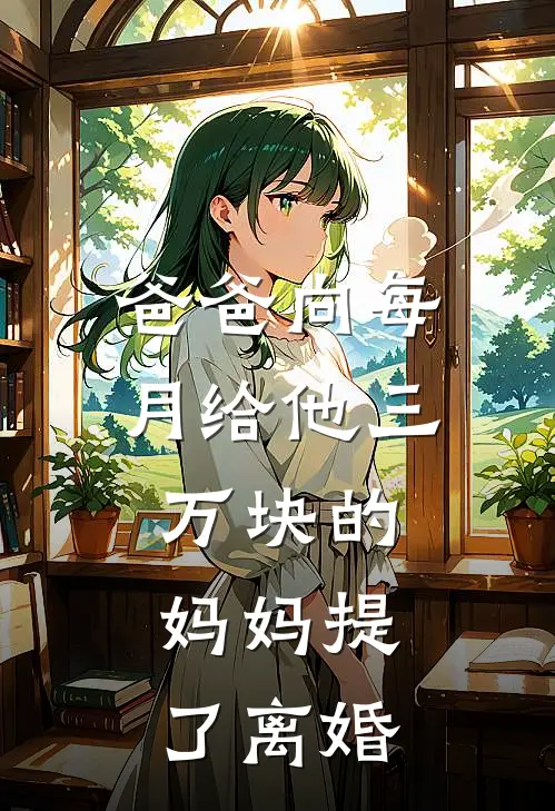 爸爸向每月给他三万块的妈妈提了离婚