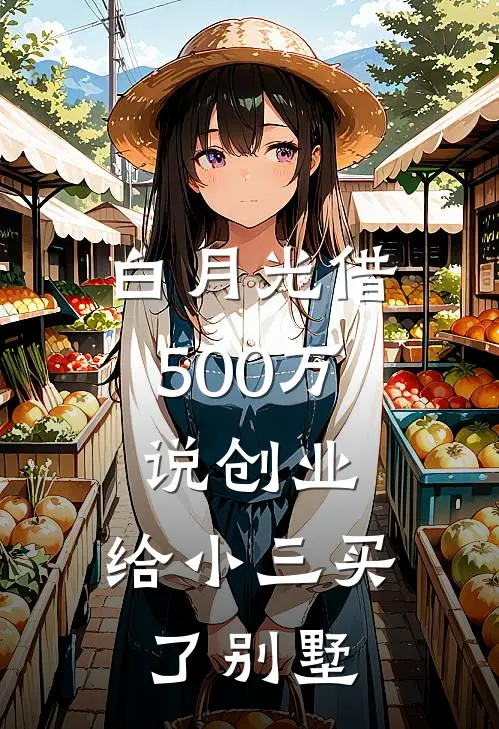 白月光借500万说创业，给小三买了别墅